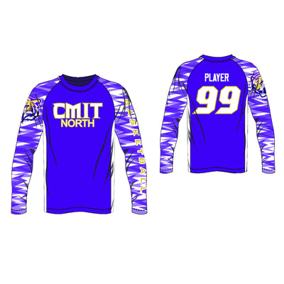 Custom Elite Sublimated Long Sleeve Basketball Shooter Shirts