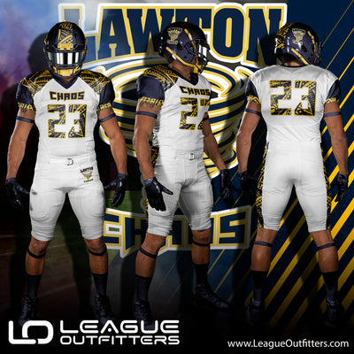 Custom Elite Sublimated & Tackle Twill Football Jerseys