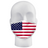 Alleson Flag Adult Single pc 3-ply Mask Alleson