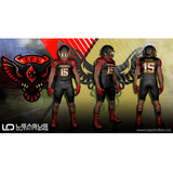 Custom Elite Sublimated Football Jerseys League Outfitters