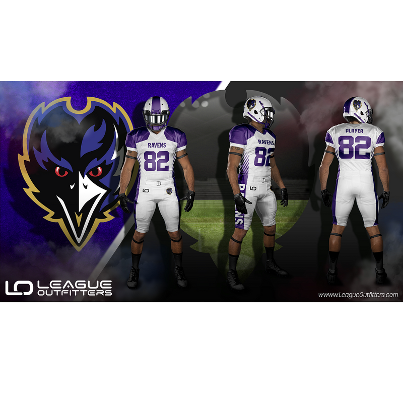 Custom Elite Sublimated & Tackle Twill Football Jerseys