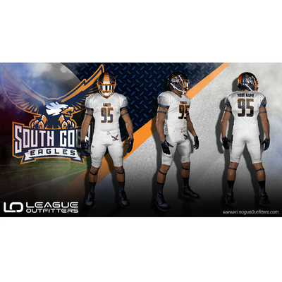 Custom Elite Sublimated & Tackle Twill Football Jerseys