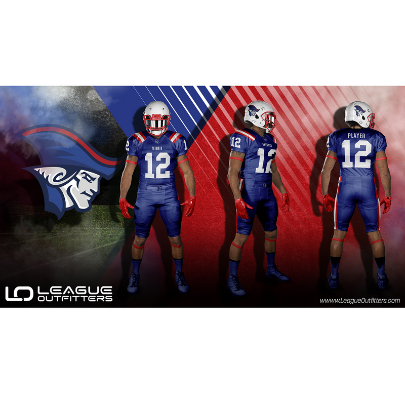 Custom Elite Sublimated & Tackle Twill Football Jerseys