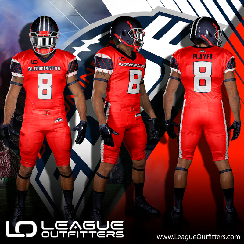 Custom Elite Sublimated & Tackle Twill Football Jerseys