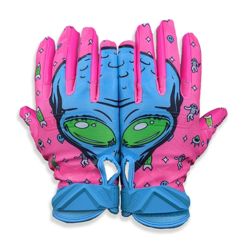 Battle Youth Alien Football Reciever Gloves Battle