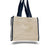 Q-Tees 14L Tote with Contrast-Color Handles Q-Tees