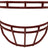 Schutt F7-ROPO-DW-O-NB Titanium Facemask Schutt
