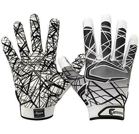 Cutters Game Day Receiver Gloves Youth Cutters