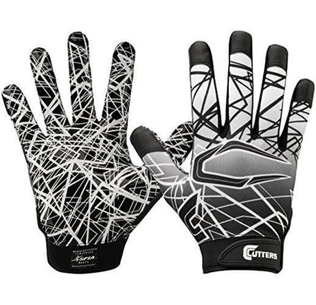 Cutters Game Day Receiver Gloves Youth Cutters