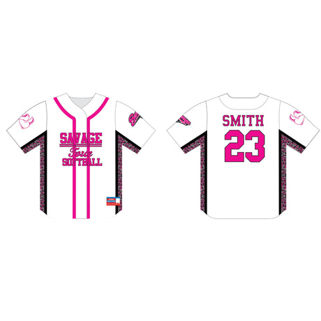 Custom Elite Sublimated & Tackle Twill Softball Jerseys League Outfitters