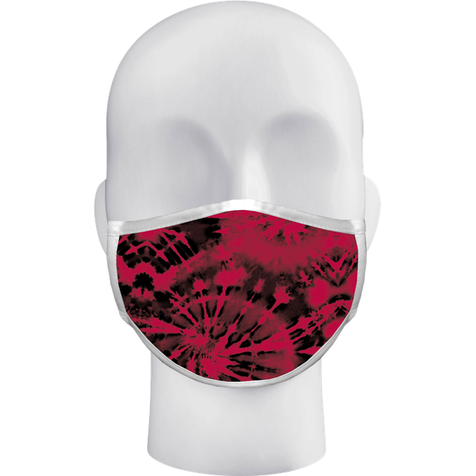 Alleson Tie Dye Adult 3-Ply Sublimated Mask