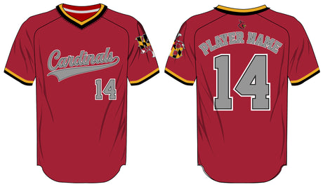 League Outfitters Custom Elite Sublimated- Sublimated V-Neck Short Sleeve League Outfitters